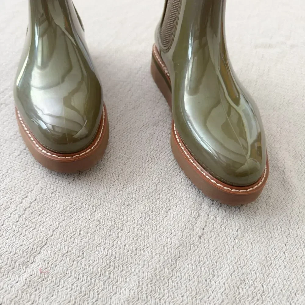 Cougar Green Waterproof Kensington Chelsea Ankle Boot - Size 7